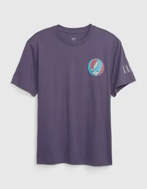 Gap Grateful Dead Graphic T-Shirt purple