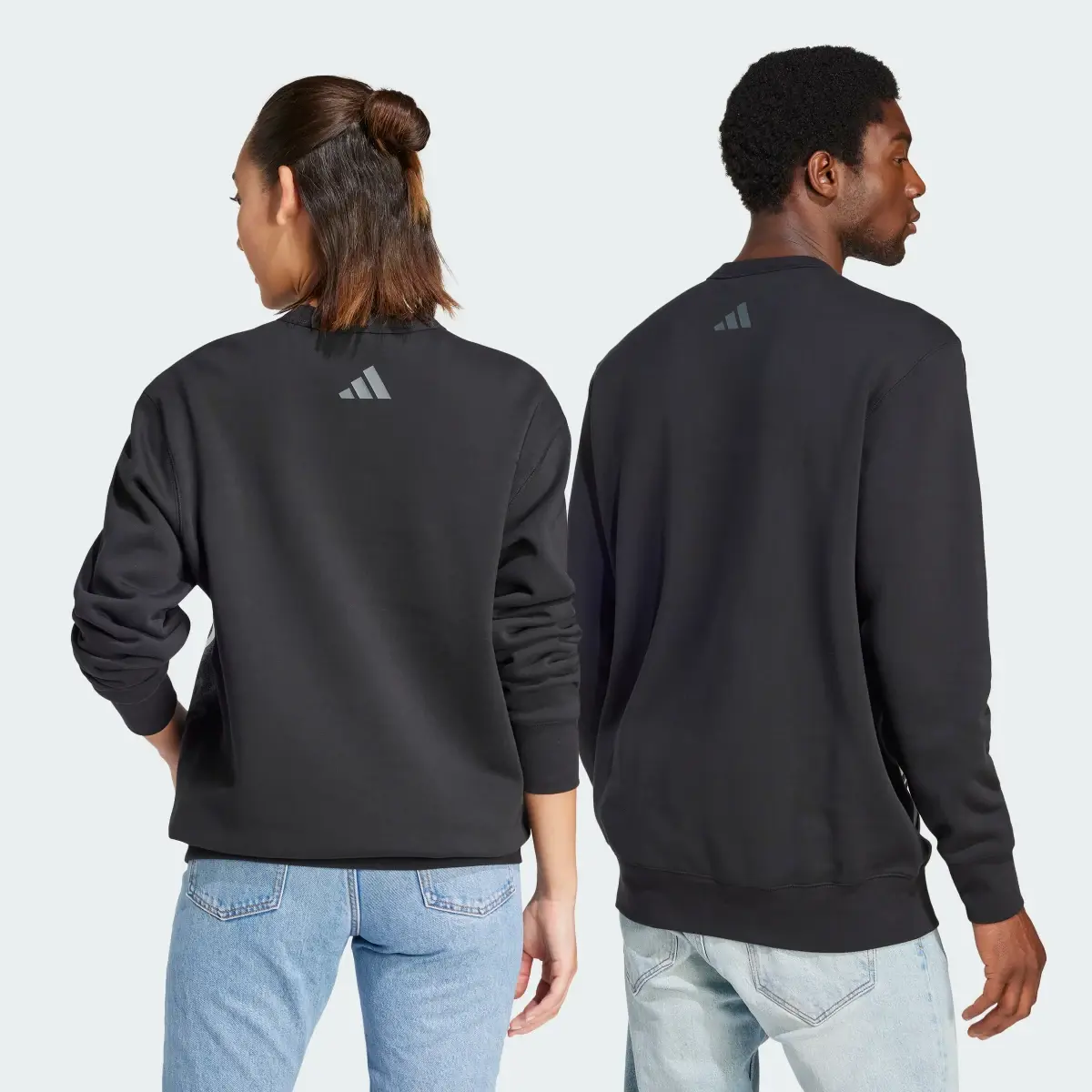 Adidas All Blacks Rugby Long Sleeve Lifestyle Sweatshirt (Gender Neutral). 3