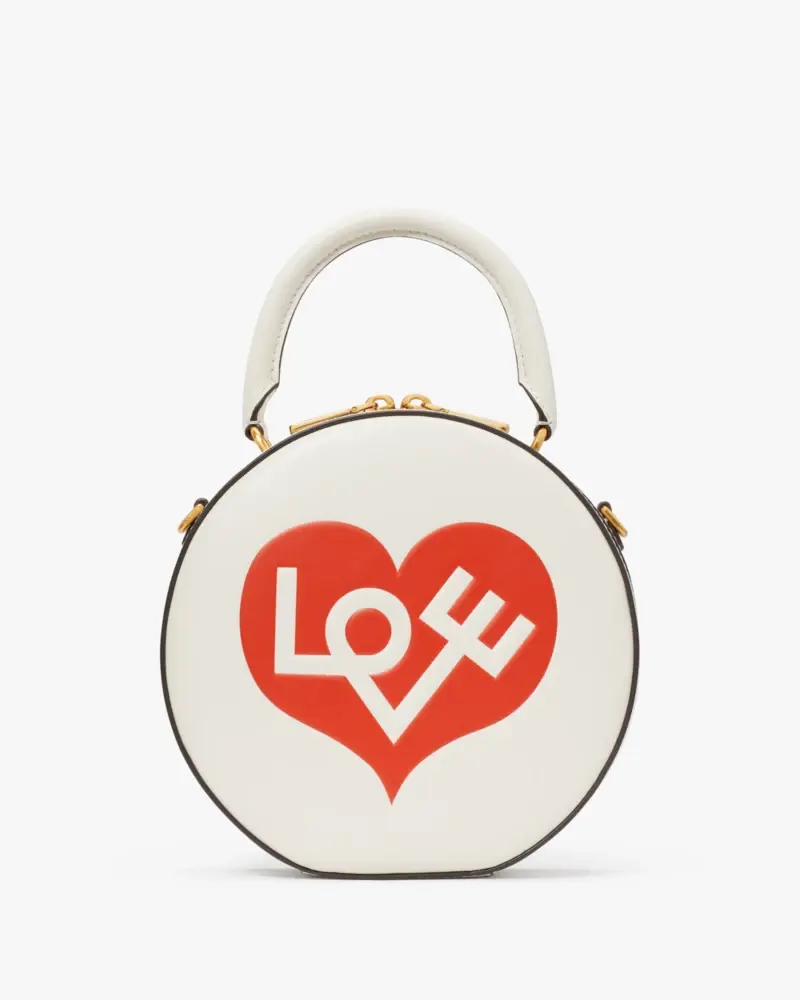 Kate Spade Alexander Girard x Kate Spade New York Heart Embossed Crossbody. 1