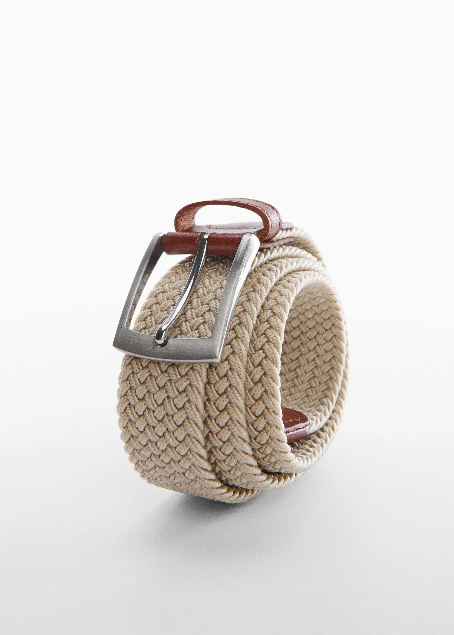 Mango Braided elastic belt. 2