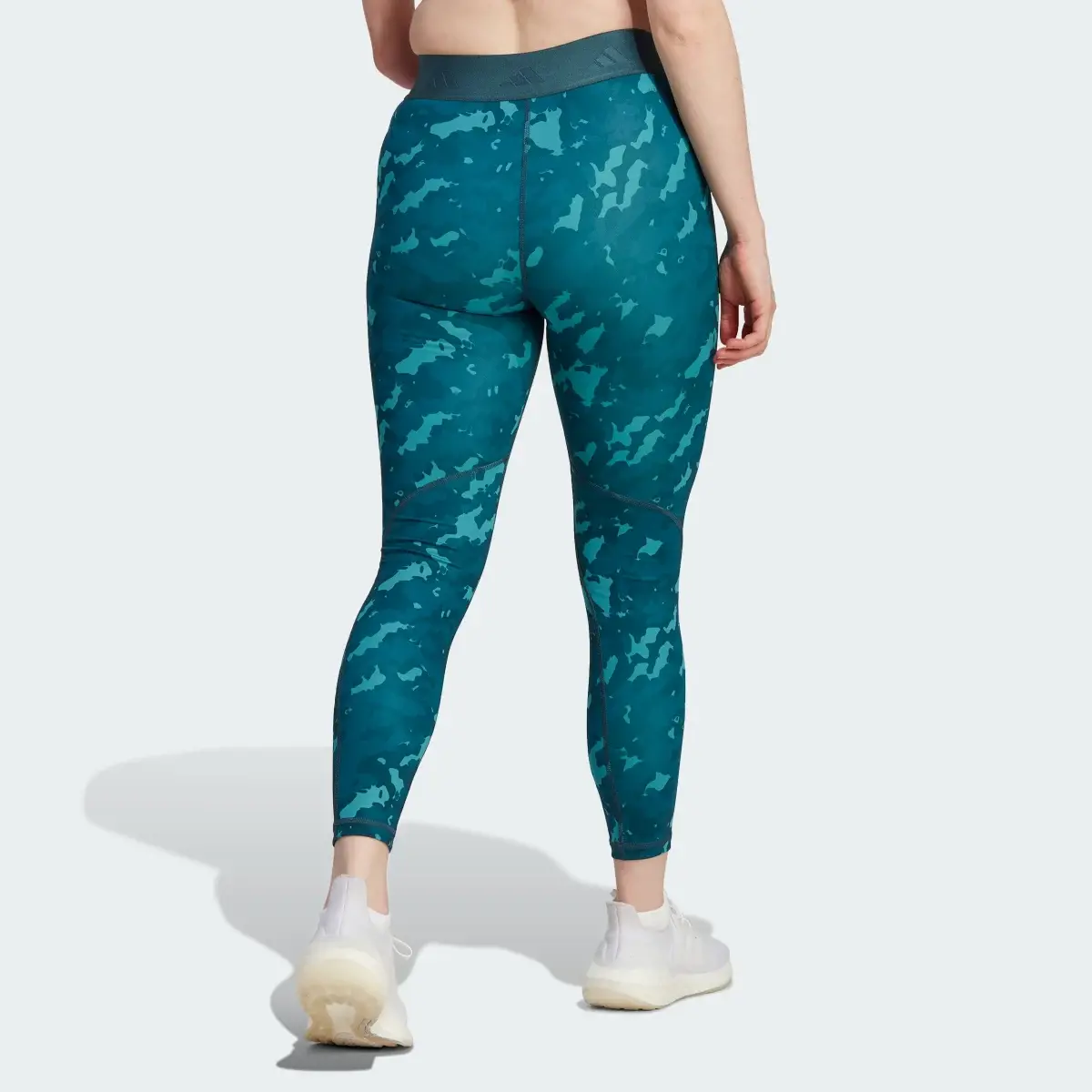 Adidas Techfit Camo 7/8 Leggings. 2