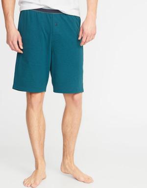 Old Navy Jersey Pajama Shorts for Men -- 9-Inch Inseam blue