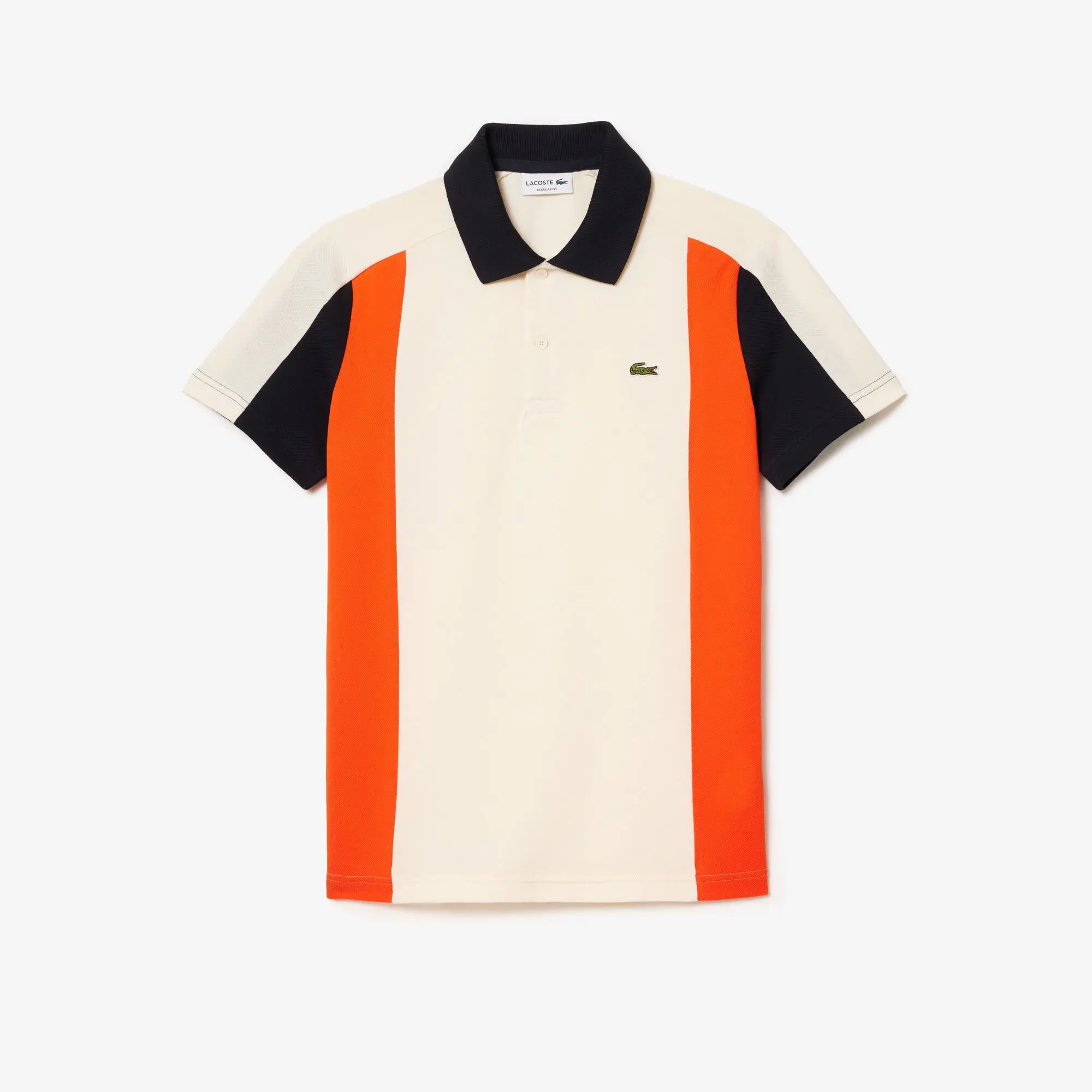 Lacoste Cotton Piqué Colourblock Polo Shirt. 2