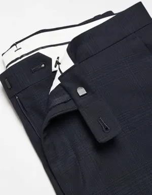 Pantalon costume super slim-fit tissu stretch