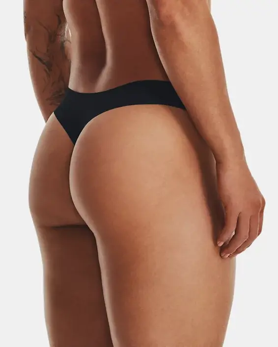 Under Armour Women's UA Pure Stretch Thong 3-Pack Underwear - 1355623