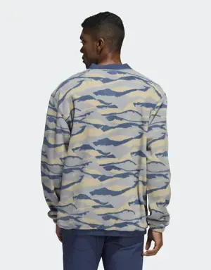 Adidas Texture-Print Crew Sweatshirt. 3 Adidas Texture-Print Crew Sweatshirt. 3