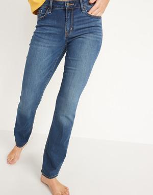 Mid-Rise Kicker Boot-Cut Jeans for Women