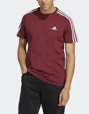 Adidas T-shirt em Jersey Simples 3-Stripes Essentials