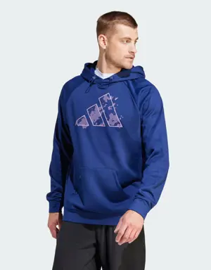 Game and Go Camo Big Logo Training Hoodie