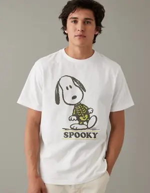 Super Soft Snoopy Halloween Graphic T-Shirt