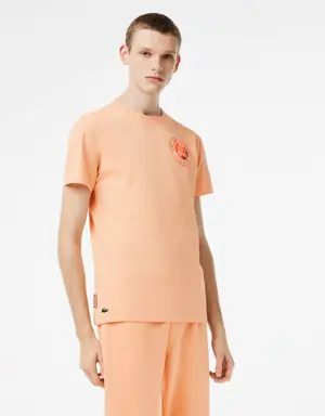 Lacoste T-shirt da uomo con logo Lacoste Sport Roland Garros Edition