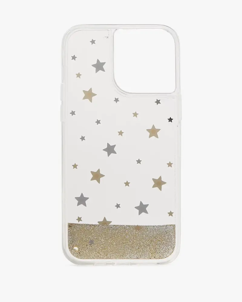 Kate Spade Starlight Liquid Glitter iPhone 14 Pro Max Case. 3