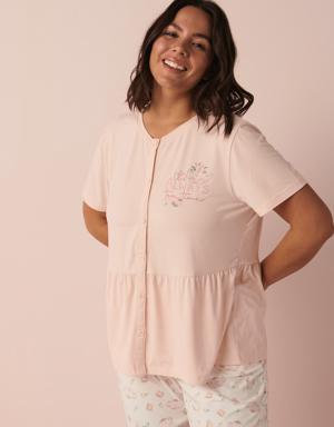 Super Soft T-shirt with Buttons