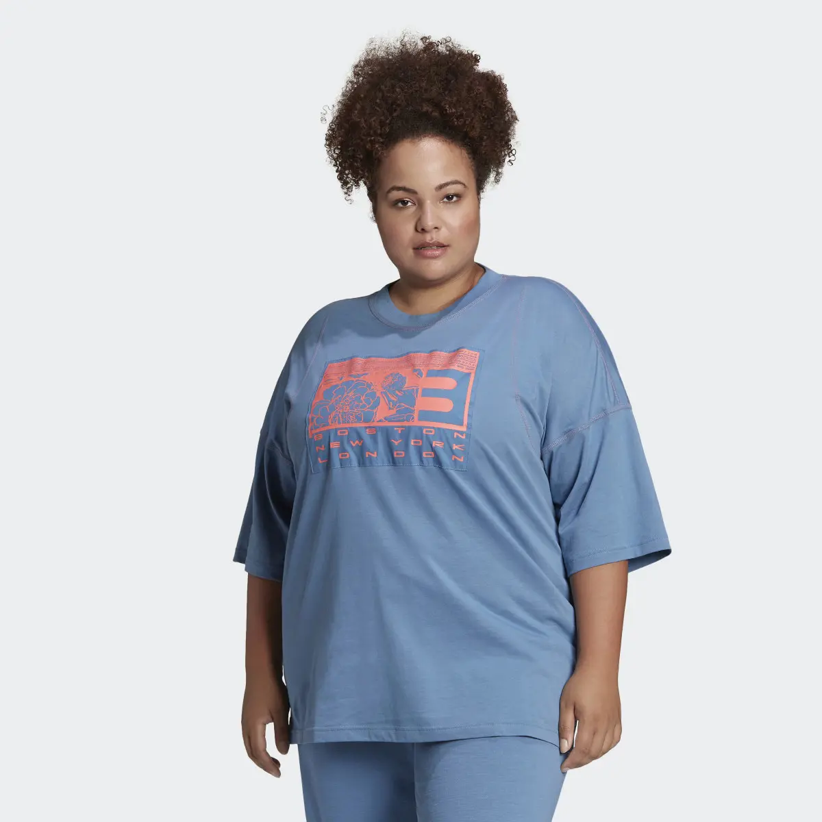 Adidas T-shirt SuperHer adidas Sportswear (Plus Size). 2