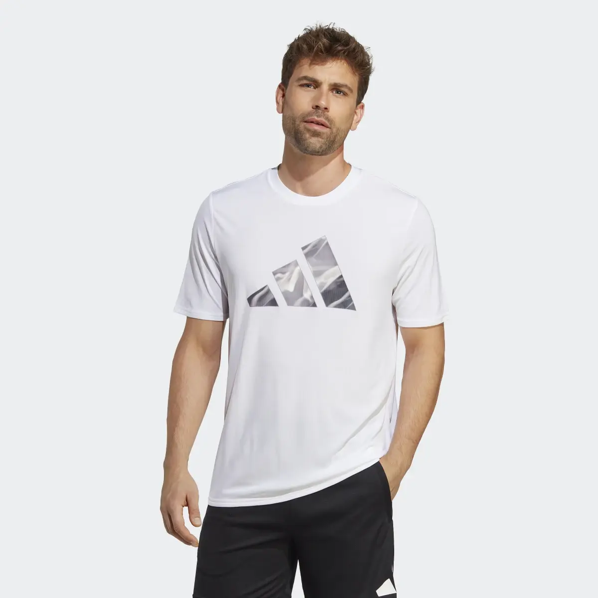 Adidas Playera de Entrenamiento Designed For Movement HIIT. 2