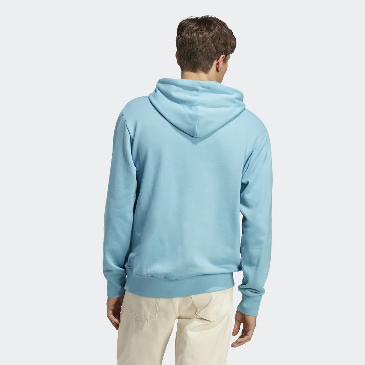 Adidas Sweat-shirt à capuche en molleton Essentials Big Logo. 3