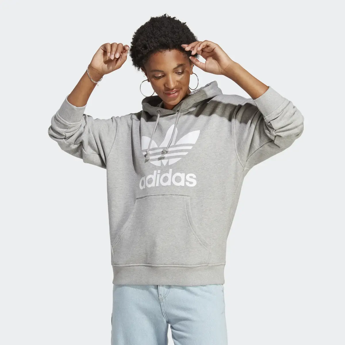 Adidas Hoodie Trefoil. 2