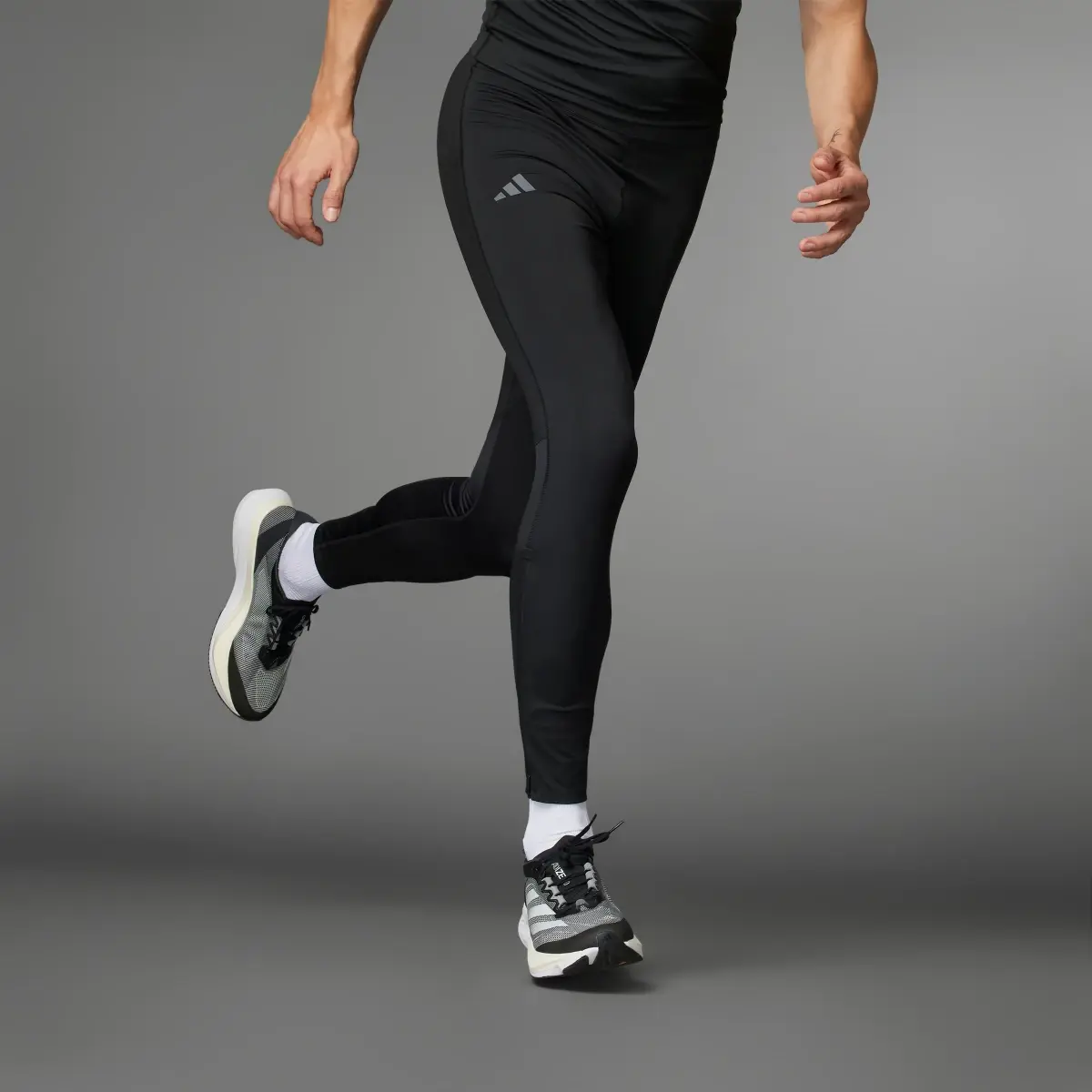 Adidas Adizero Essentials Running Long Leggings. 1