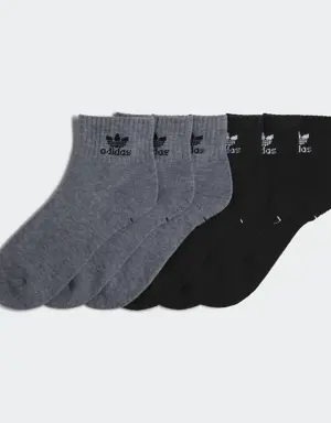 Quarter Socks 6 Pairs