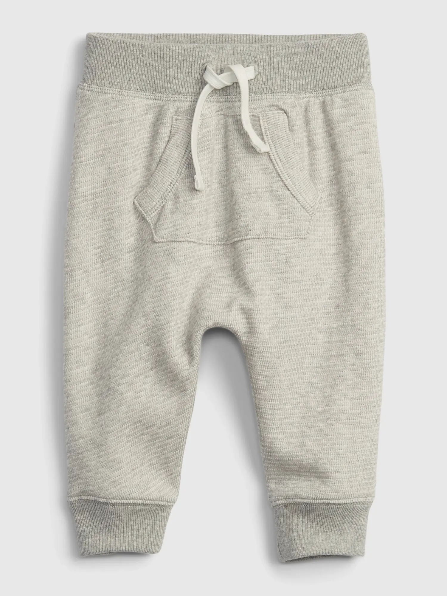 Gap Baby Ottoman Joggers gray. 1