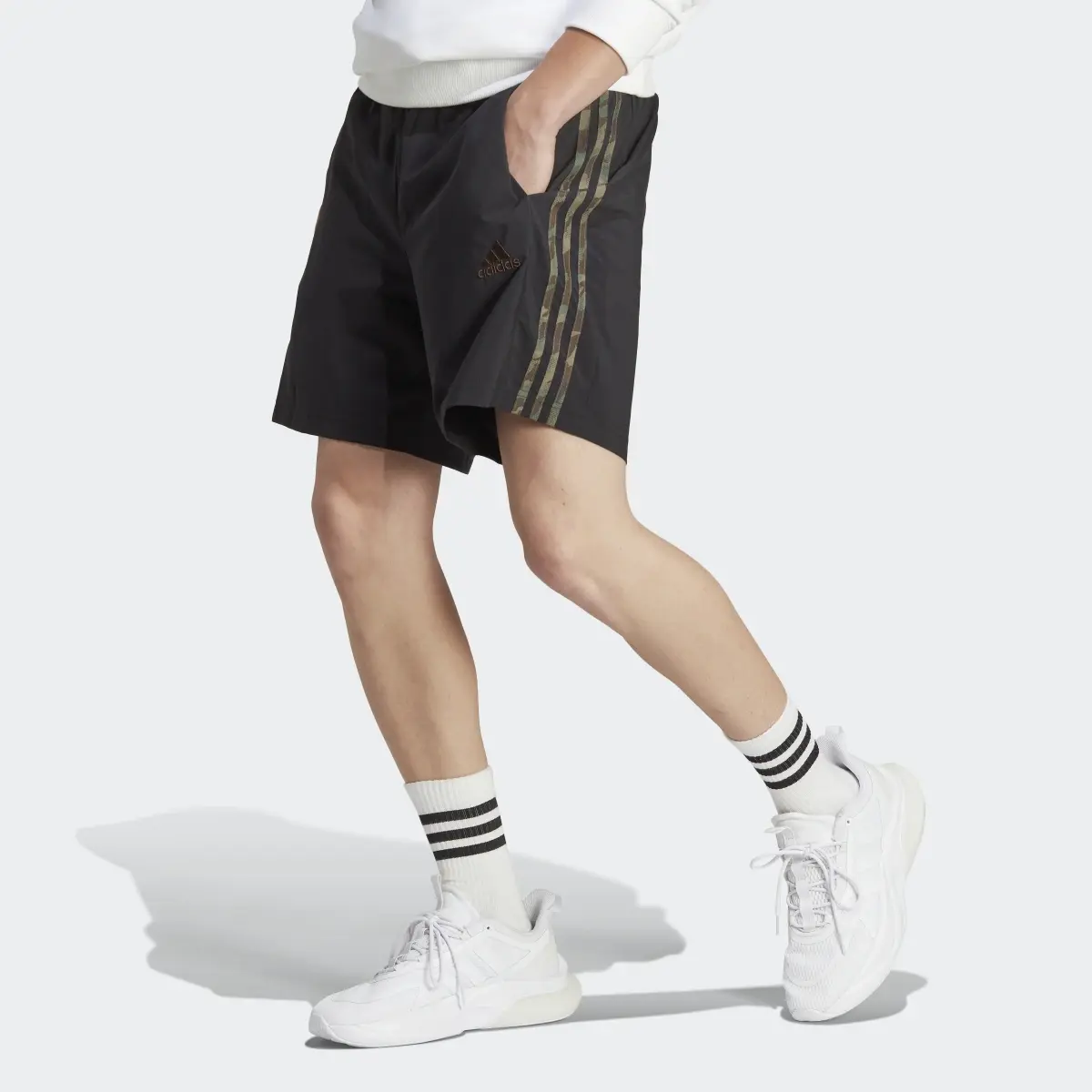 Adidas AEROREADY Essentials Chelsea 3-Stripes Shorts. 1