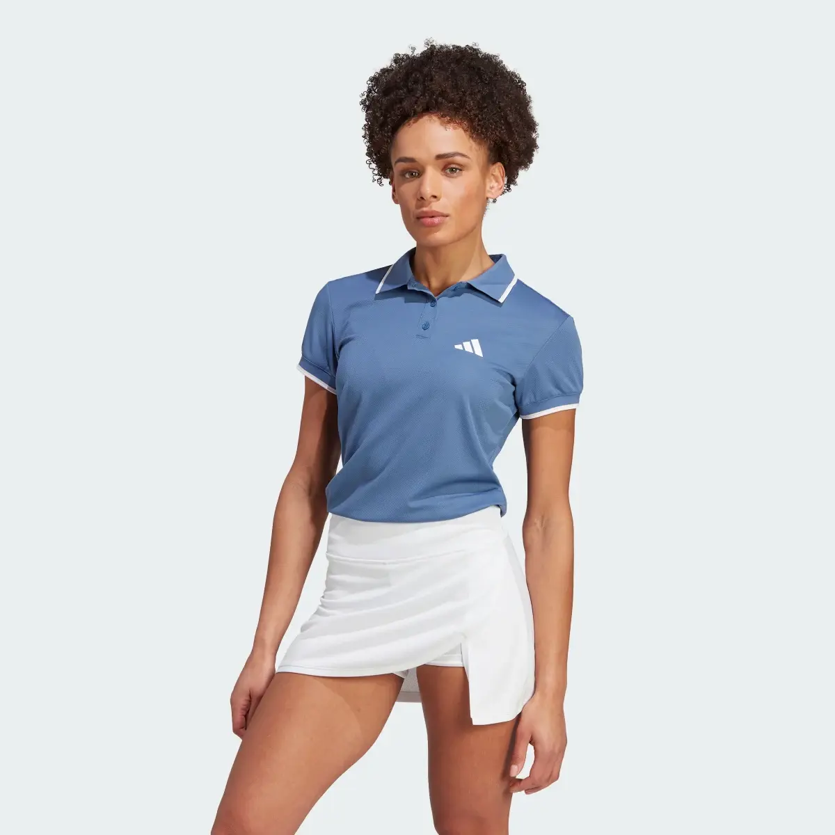 Adidas Clubhouse Classic Premium Tennis Polo Tişört. 2