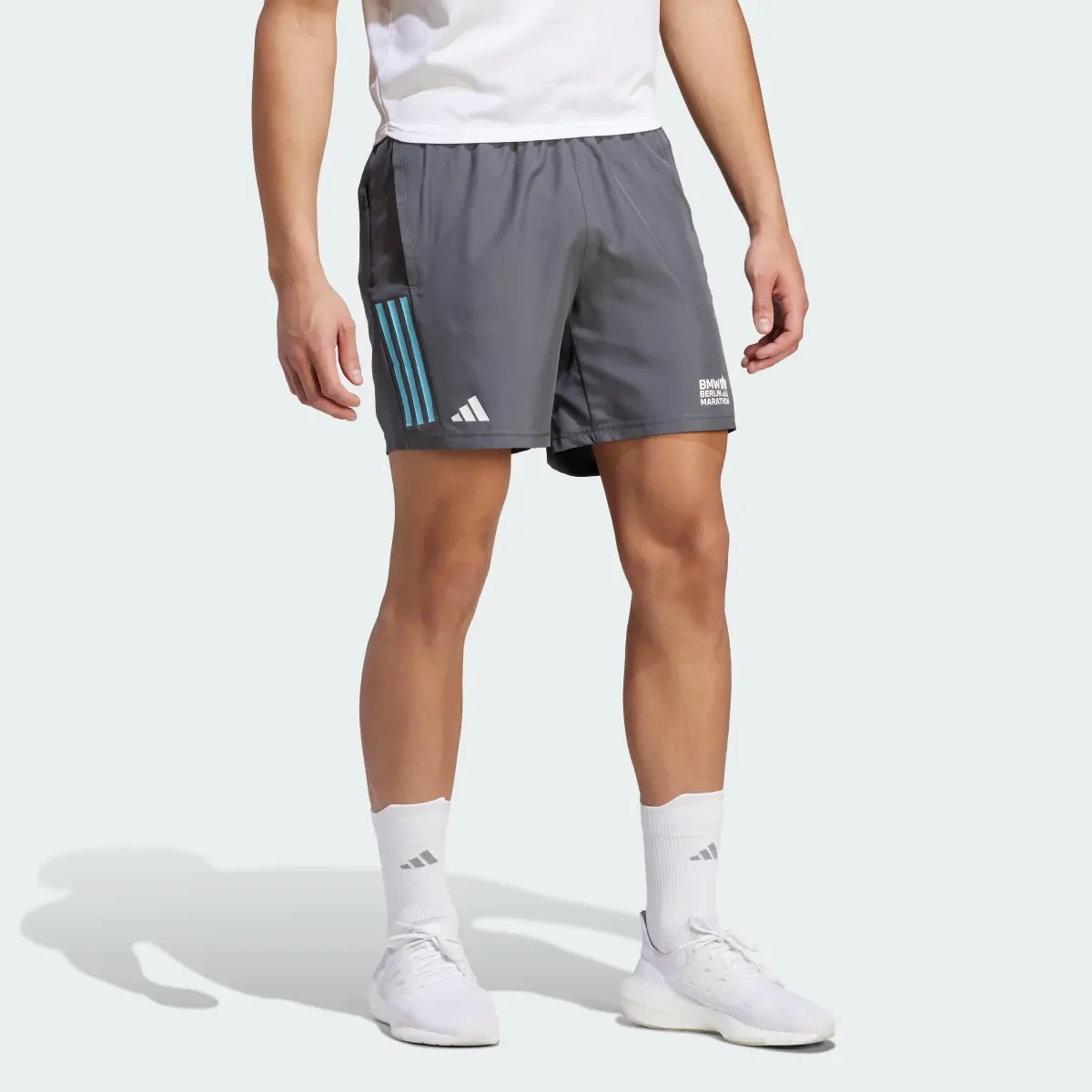 Adidas BMW BERLIN-MARATHON 2023 Own the Run Shorts. 1