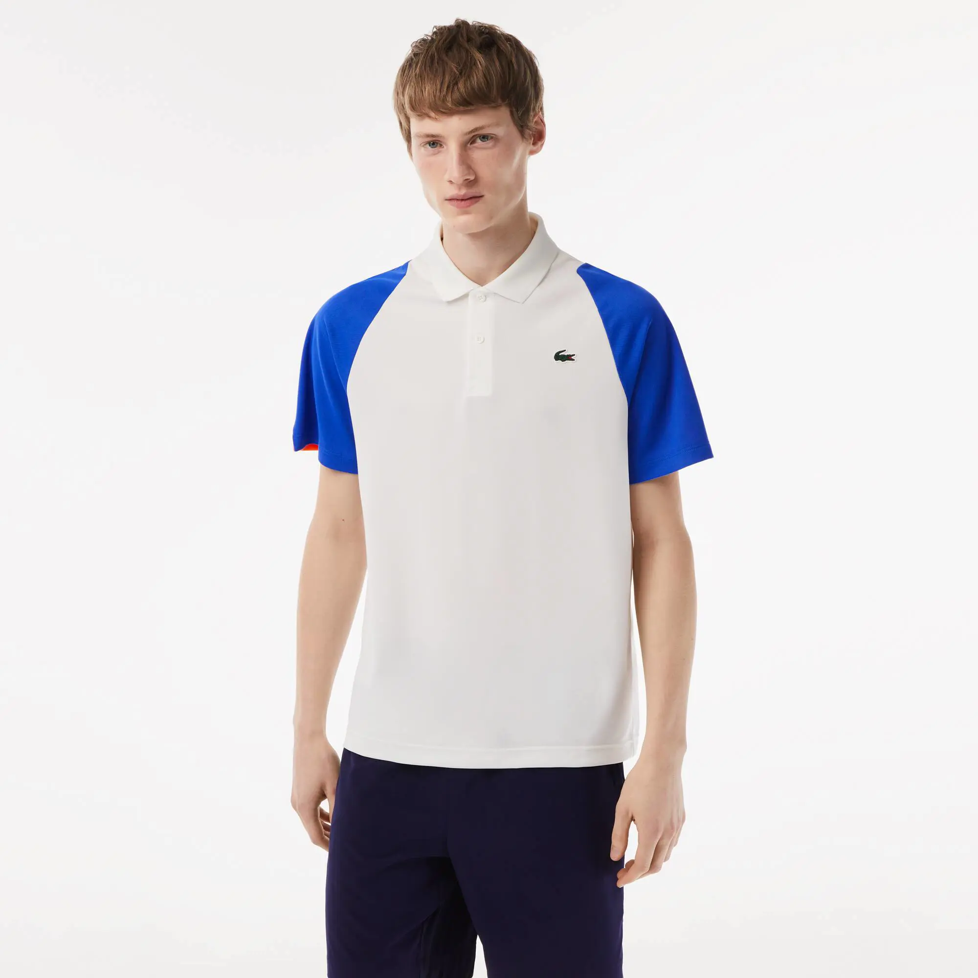 Lacoste Men’s Lacoste Tennis Recycled Polyester Polo Shirt. 1