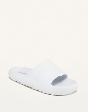 Old Navy Slide Sandals for Women (Partially Plant-Based) white