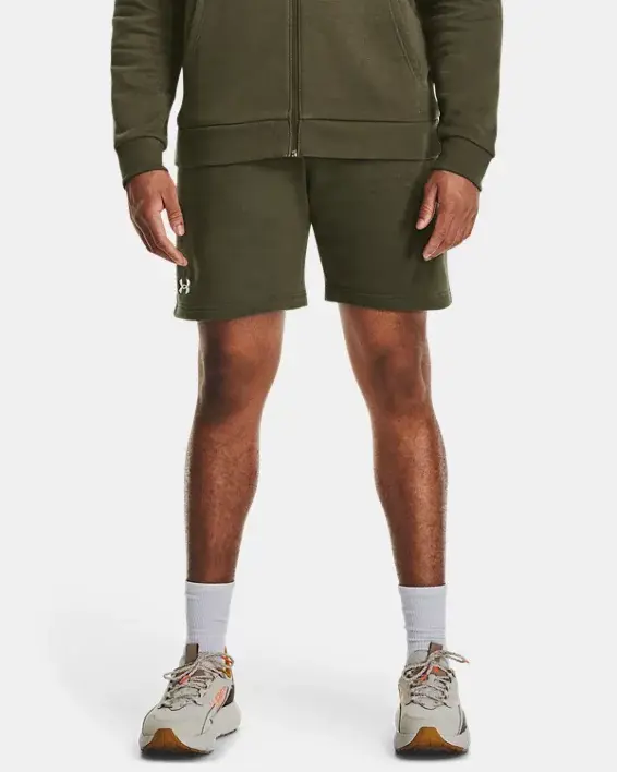 Under Armour Men's UA Rival Fleece Shorts. 1