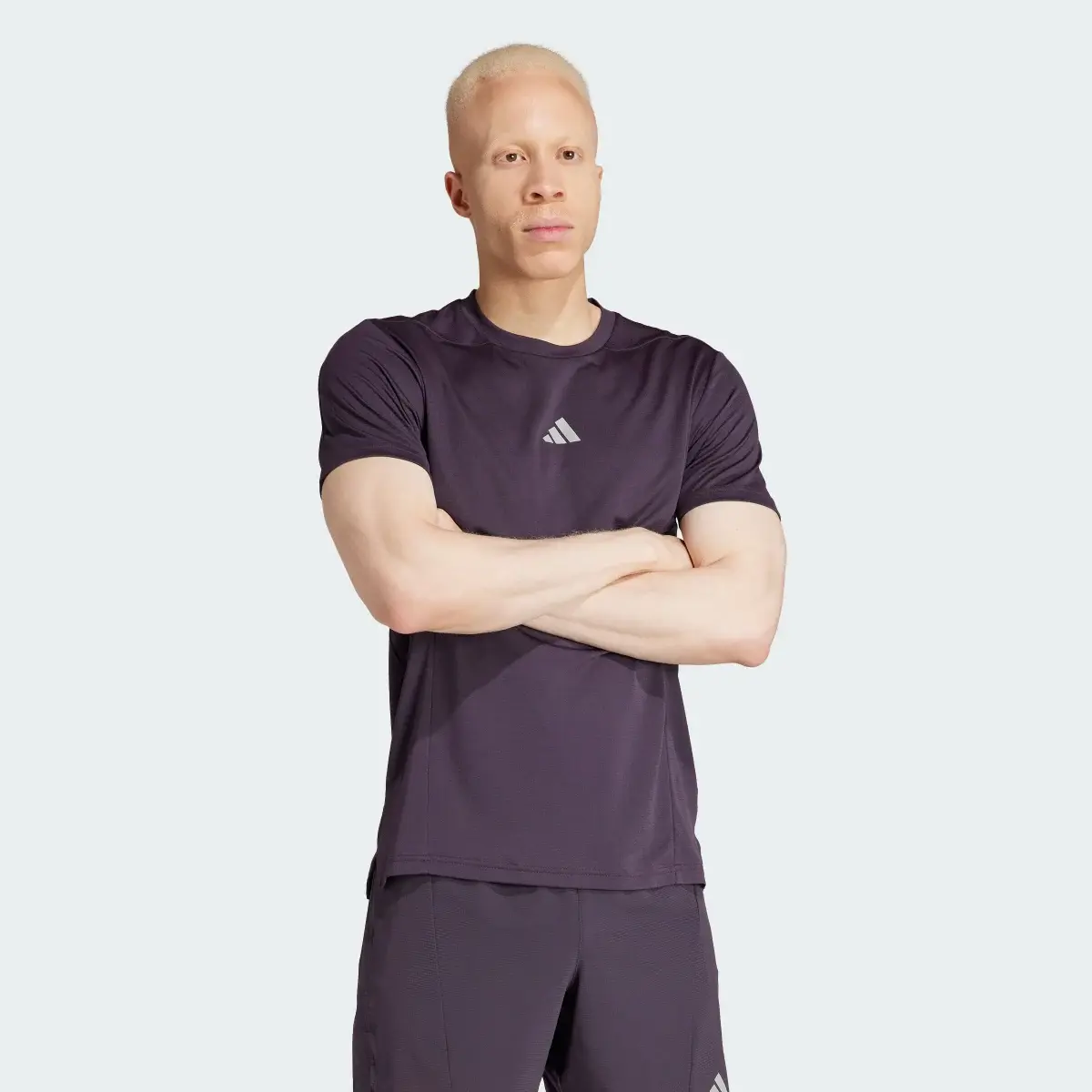 Adidas T-shirt Designed for Training HIIT Workout HEAT.RDY. 2