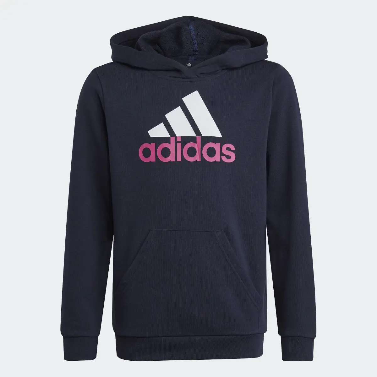 Adidas Essentials Two-Colored Big Logo Cotton Hoodie. 3