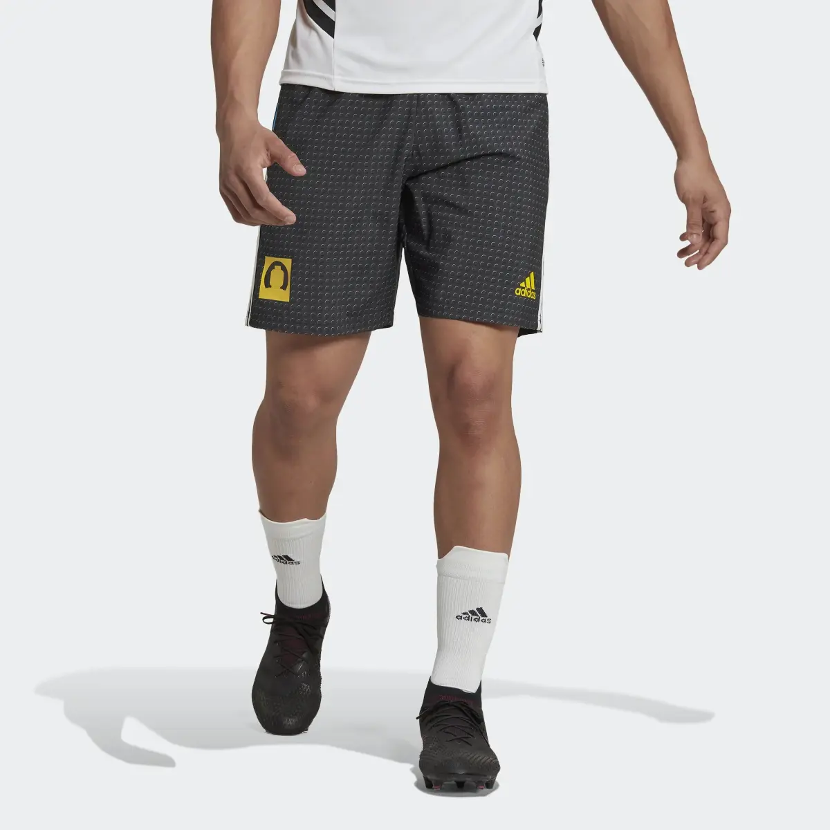 Adidas Tiro x LEGO® Downtime Shorts. 1