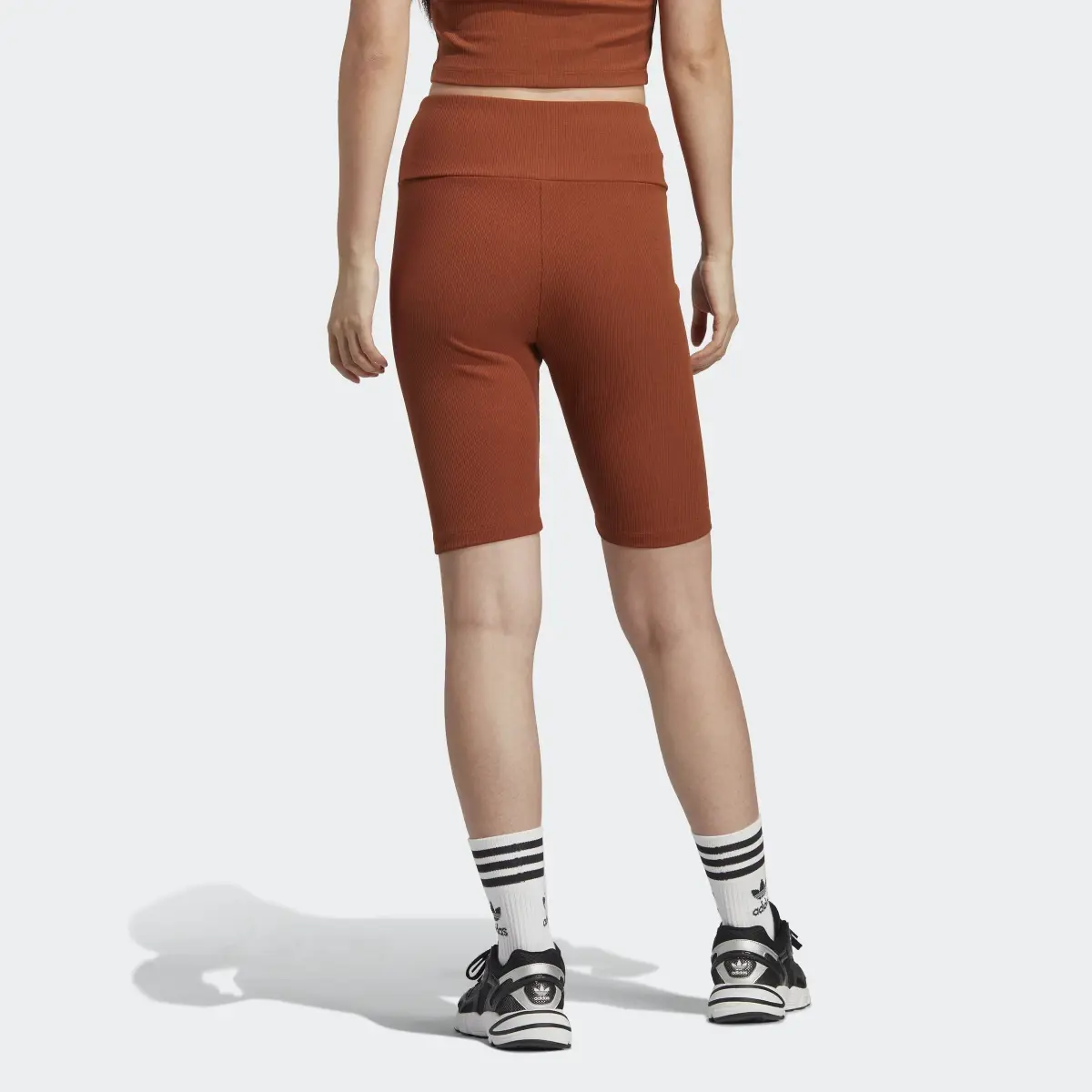 Adidas Adicolor Rib Shorts. 2