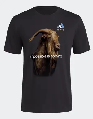 Messi Goat Graphic Tee