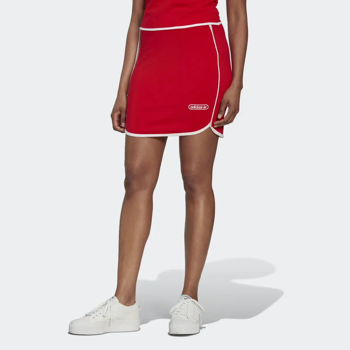 Adidas Mini Skirt with Binding Details. 1