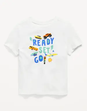 Unisex Short-Sleeve Graphic T-Shirt for Toddler multi