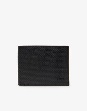 Men's Chantaco Piqué Leather 3 Card Wallet