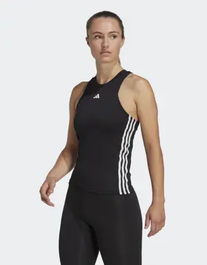 Adidas AEROREADY Train Essentials Regular 3-Stripes Tank Top. 2