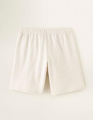 Organic Original Longer Sweatshort 6 Inch