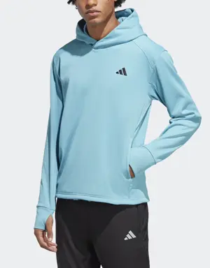 Sweat-shirt à capuche de running Made to be Remade AEROREADY