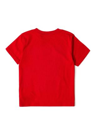 Kırmızı Ayıcık Baskılı Erkek Çocuk T-shirt