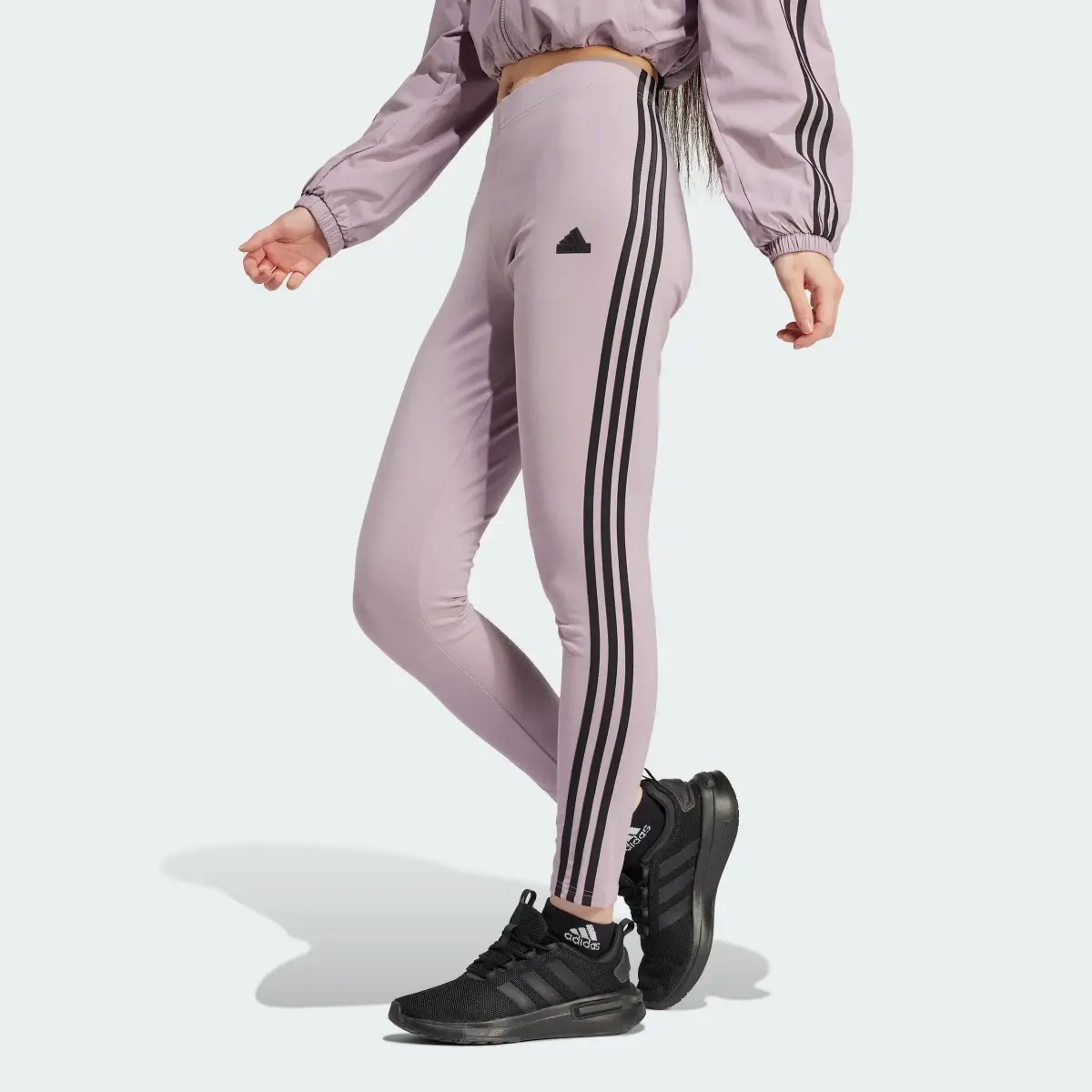 Adidas Future Icons 3-Stripes Leggings. 1