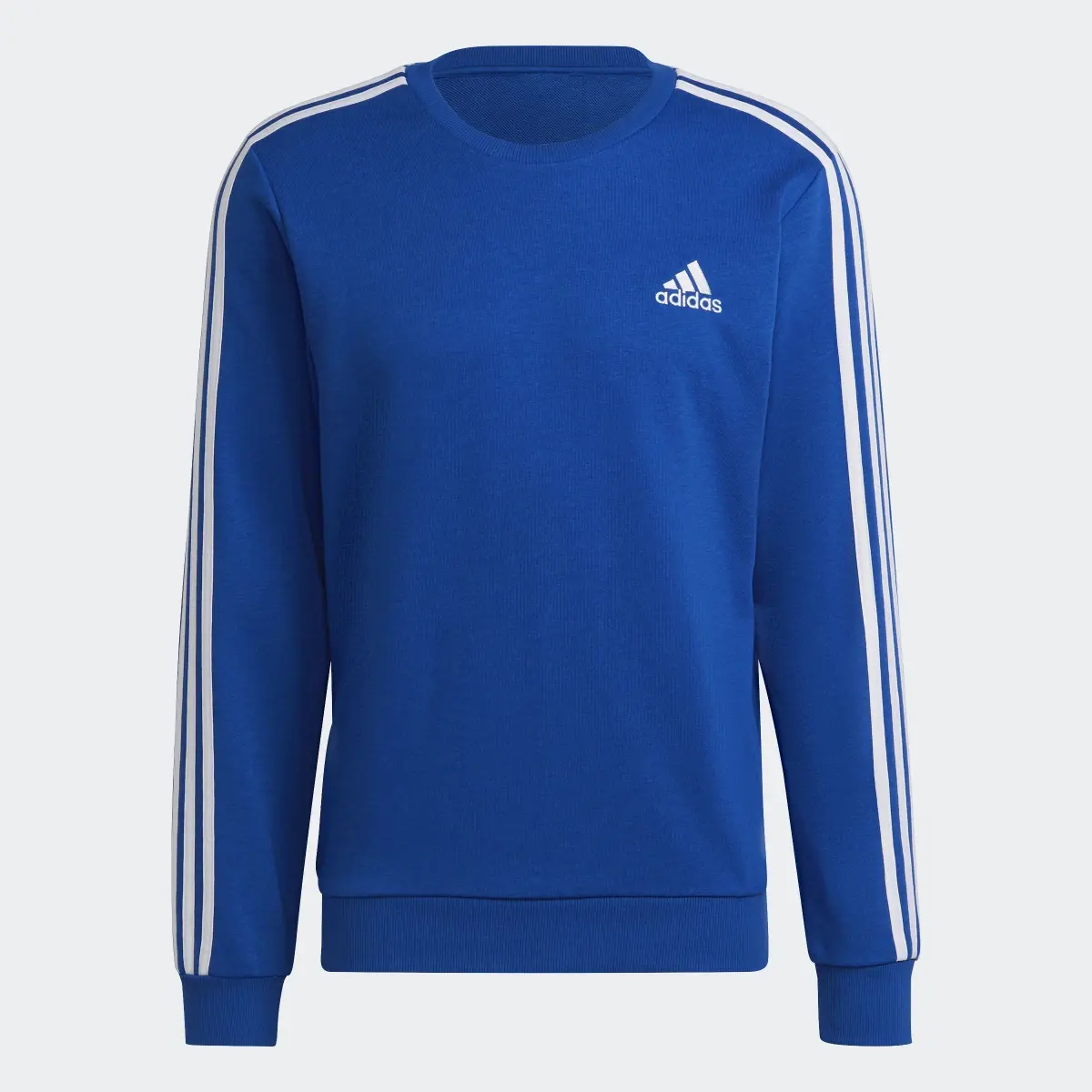 Adidas Essentials French Terry 3-Streifen Sweatshirt. 1
