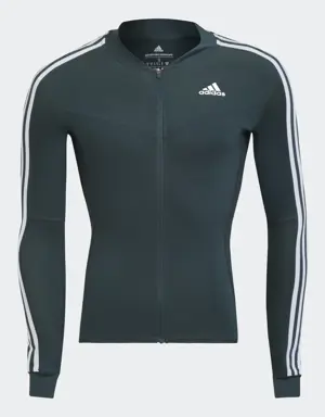 Adidas Jersey de Ciclismo Manga Larga Letras