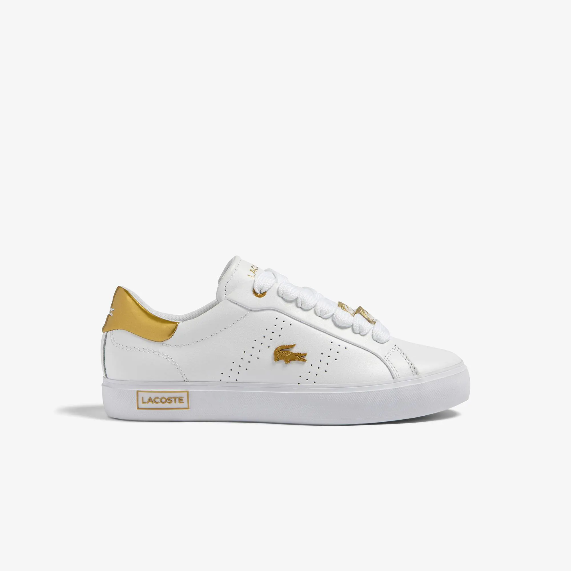 Lacoste Women's Lacoste Powercourt 2.0 Leather Trainers. 1