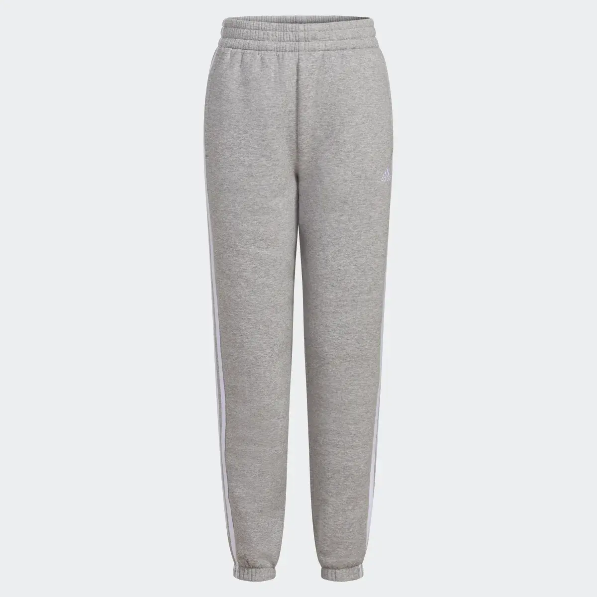 Adidas Essentials 3-Stripes Fleece Joggers (Extended Size). 3