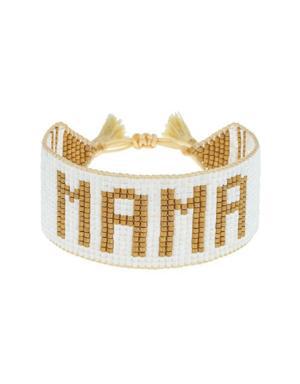 HART White and Gold MAMA Bracelet gold