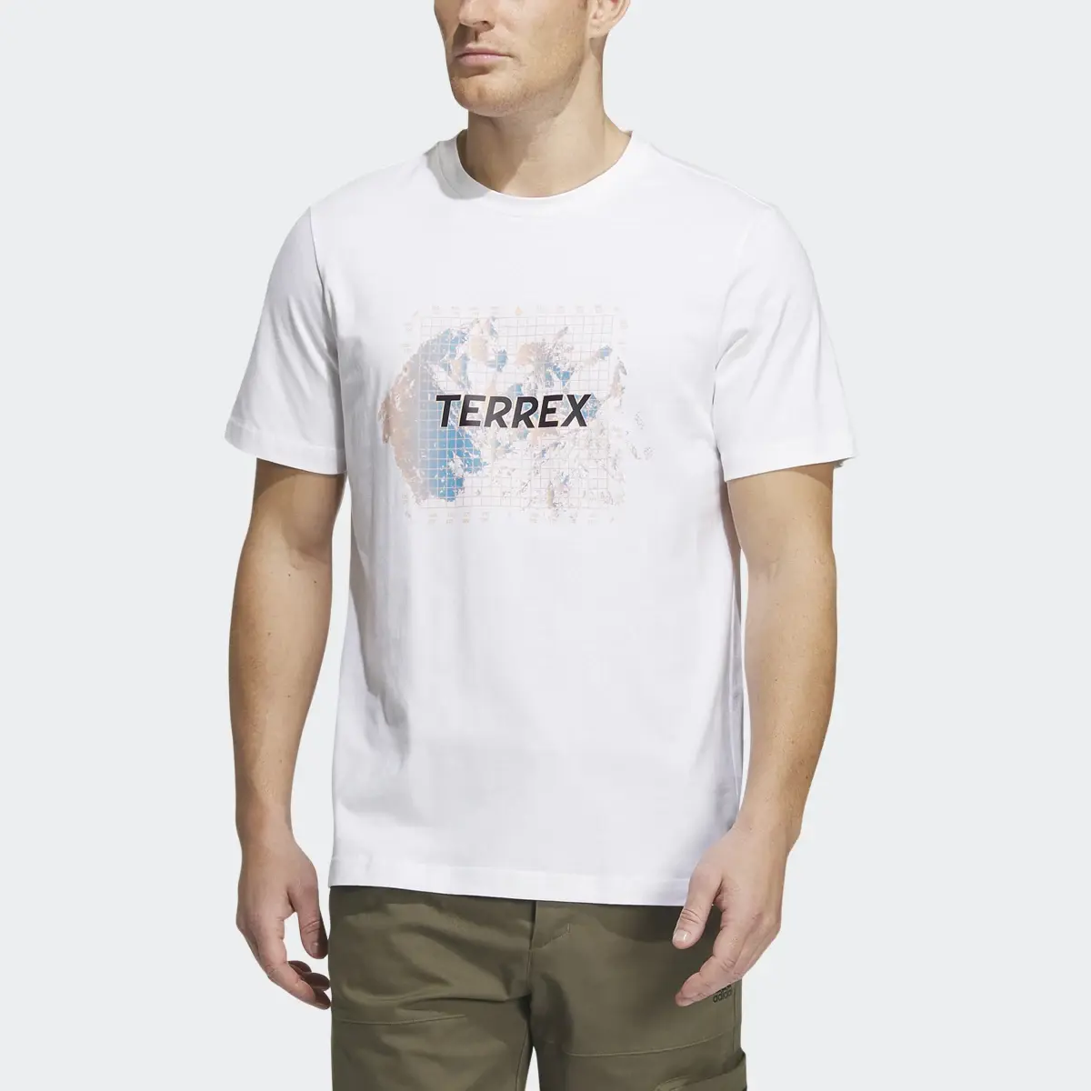 Adidas T-shirt Short Sleeve Graphic. 1