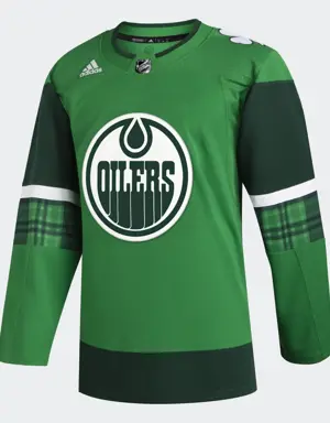 Edmonton Oilers St Pats Jersey